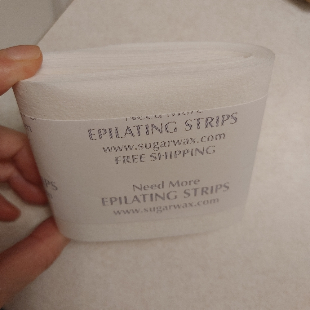Epilating strips
